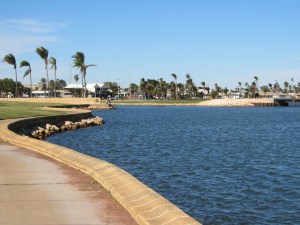 The fascine area that has its make-over completed