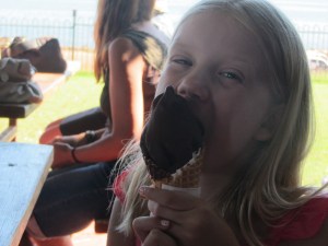 Chelsea even had room afterwards for dessert