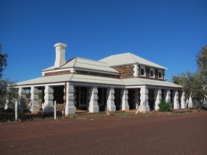 The old Wickham hospital appears to be derelict, but the Cossack building were built to last