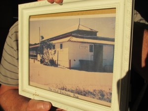 The old Denham corrugated iron pub where I stayed over 50 years ago