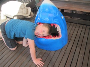 The intrepid adventurer is at it again