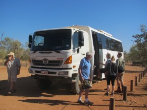 Early morning roll call for a 7am start