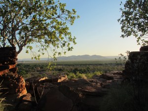 Kununurra from Kelly's Knob close to sunset time.
