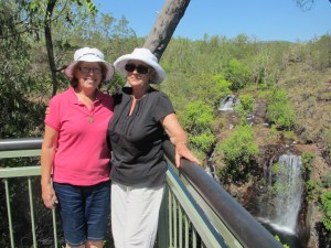 Isabel and Maxine at Florence Falls