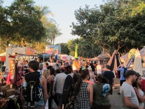 Markets are all the same the world over--- but at Mindil Beach  there is a melding of  world languages to be heard everywhere.