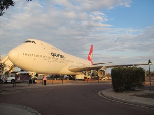 The tallest structure in Longreach and parked right by the highway. The conducted tour of the various aircraft is fun.