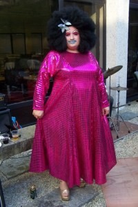 One of the featured artists on the live TV spectacular was Miss Burley Chassis